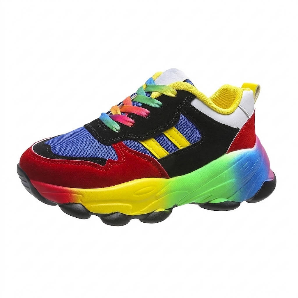 Vibrant Orthopedic Sneakers, Arch Support Comfort Shoes for Walking and Daily Activities