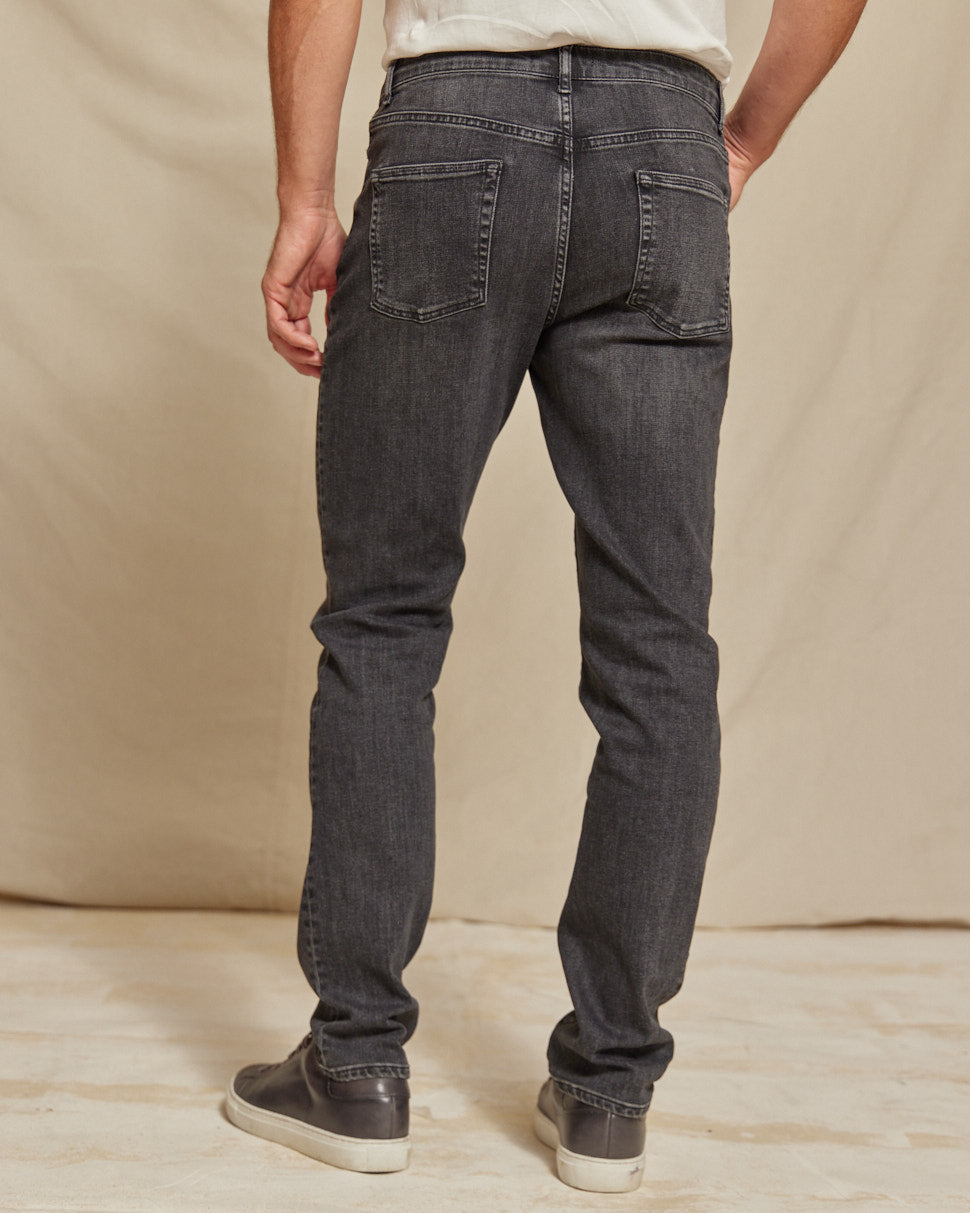Mens Stretch Denim Jeans 4-Way Performance, Durable Fit