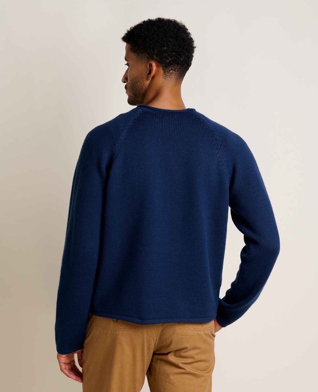 Mens Sweater, Rollneck Itch Free Knit