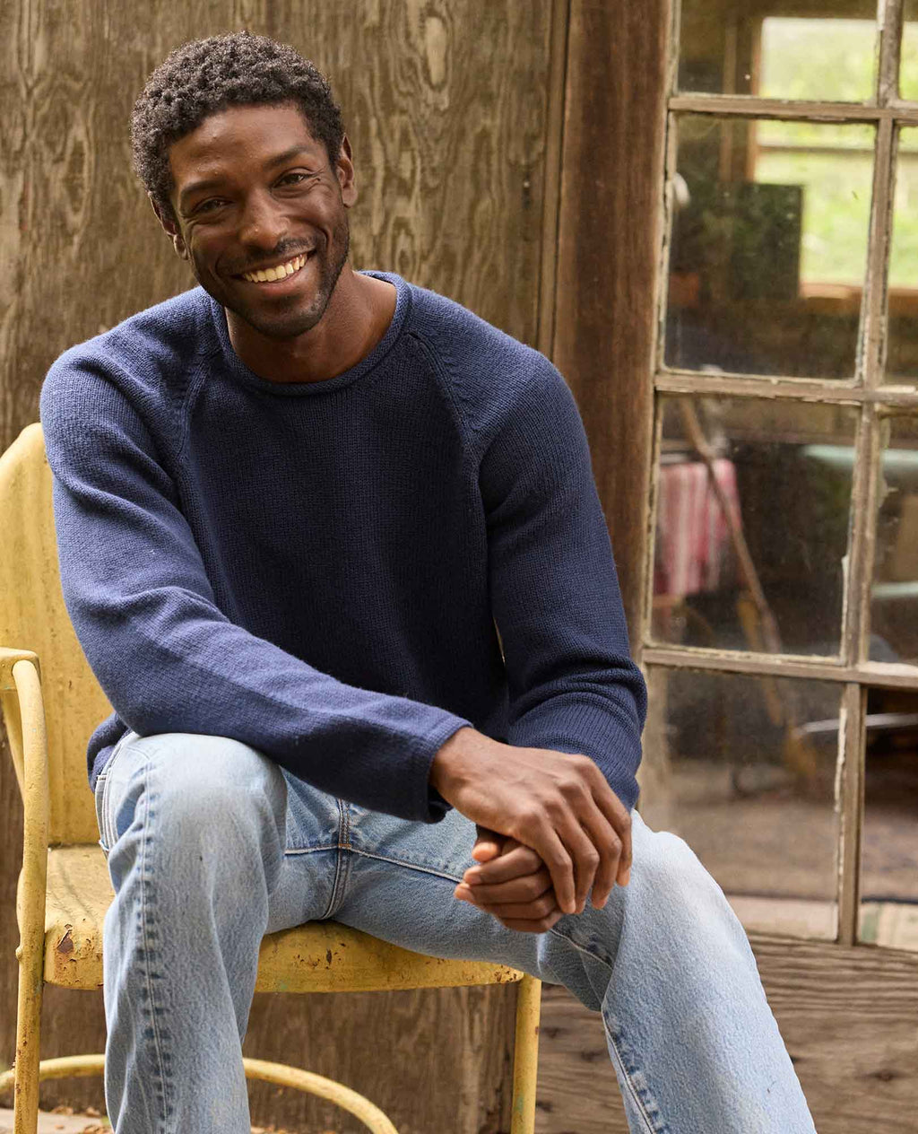 Mens Sweater, Rollneck Itch Free Knit