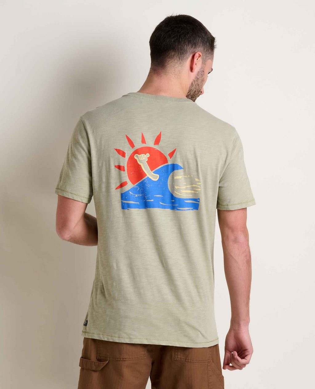 Mens Soft Jersey Crew T-Shirt, Breathable Comfort
