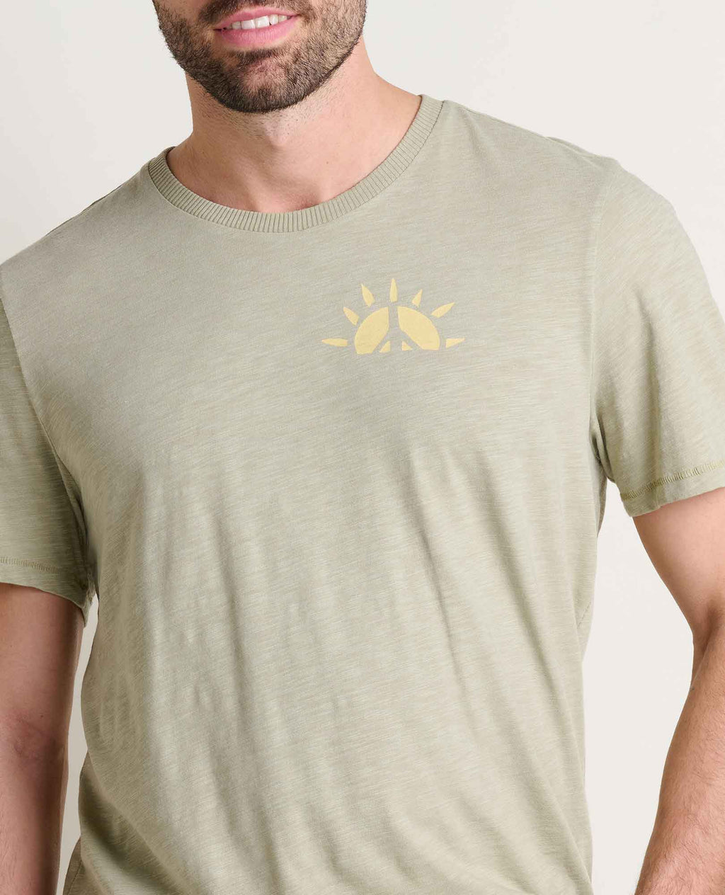 Mens Soft Jersey Crew T-Shirt, Breathable Comfort
