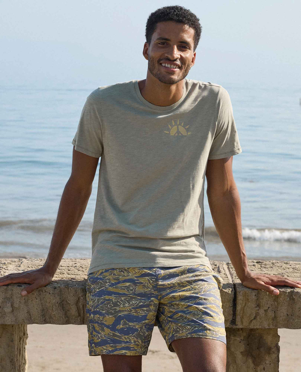 Mens Soft Jersey Crew T-Shirt, Breathable Comfort