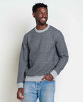 Mens Crew Sweater, Durable Wool Layer