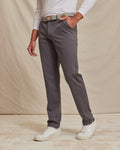 Mens Performance Chino Pants Charcoal Gray, Wrinkle-Resistant
