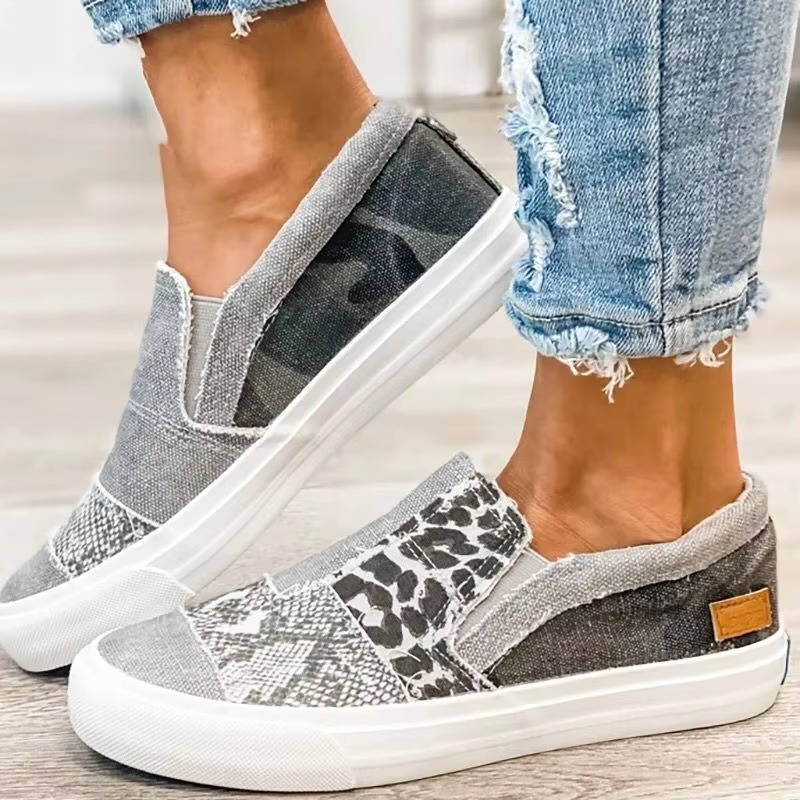 Trendy Slip on Shoes, Comfortable Walking Shoes for Daily Use