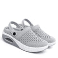 Wedge Platform Walking Shoes with Cushioned Sole and Contoured Footbed