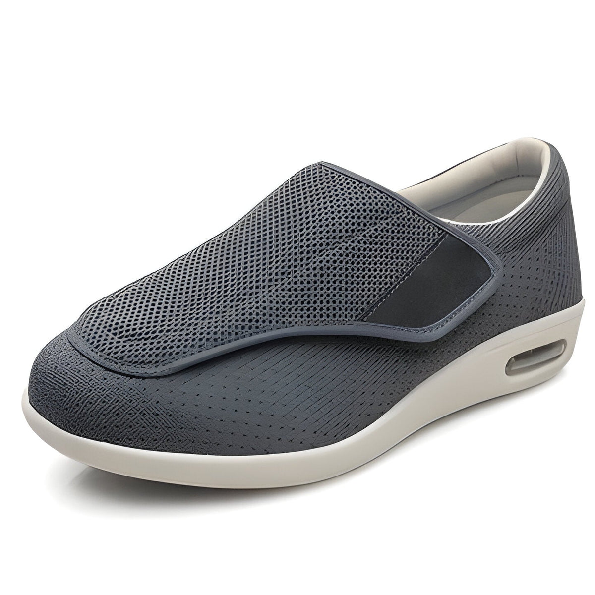 Spacious Comfort Shoes with Memory Foam Insole and Mesh Upper for Swollen Feet