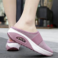Orthopedic Wedge Sandals with Arch Support and Breathable Mesh, Non-Slip Sole