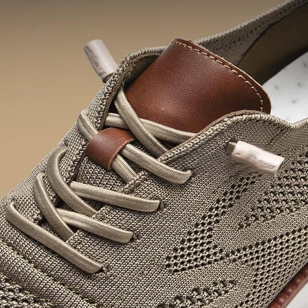 Lightweight Knit Dress Shoes with Wide Toe Box and Cushioned Insole