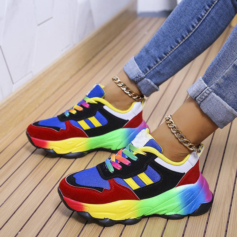 Vibrant Orthopedic Sneakers, Arch Support Comfort Shoes for Walking and Daily Activities