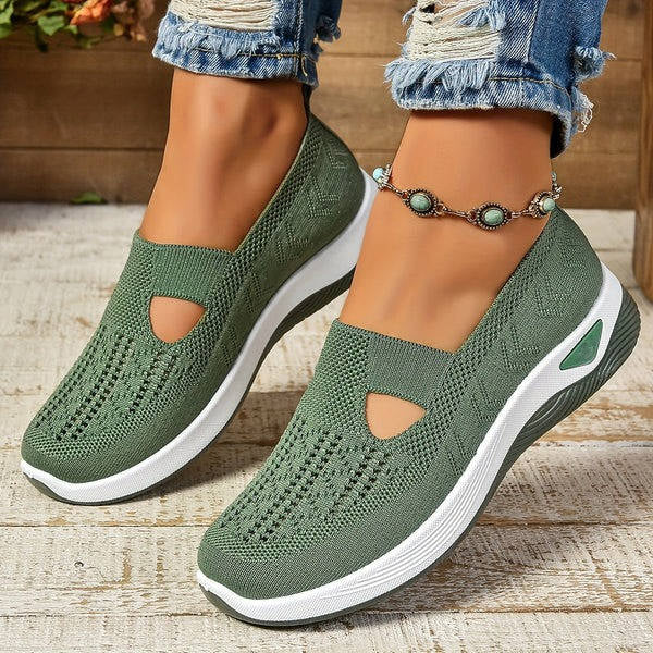 Lightweight Slip On Shoes, Breathable Comfort Shoes for Walking and Daily Use