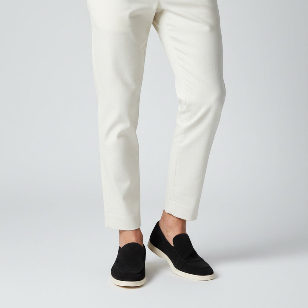 Mens Slip-On Loafers with Breathable Design