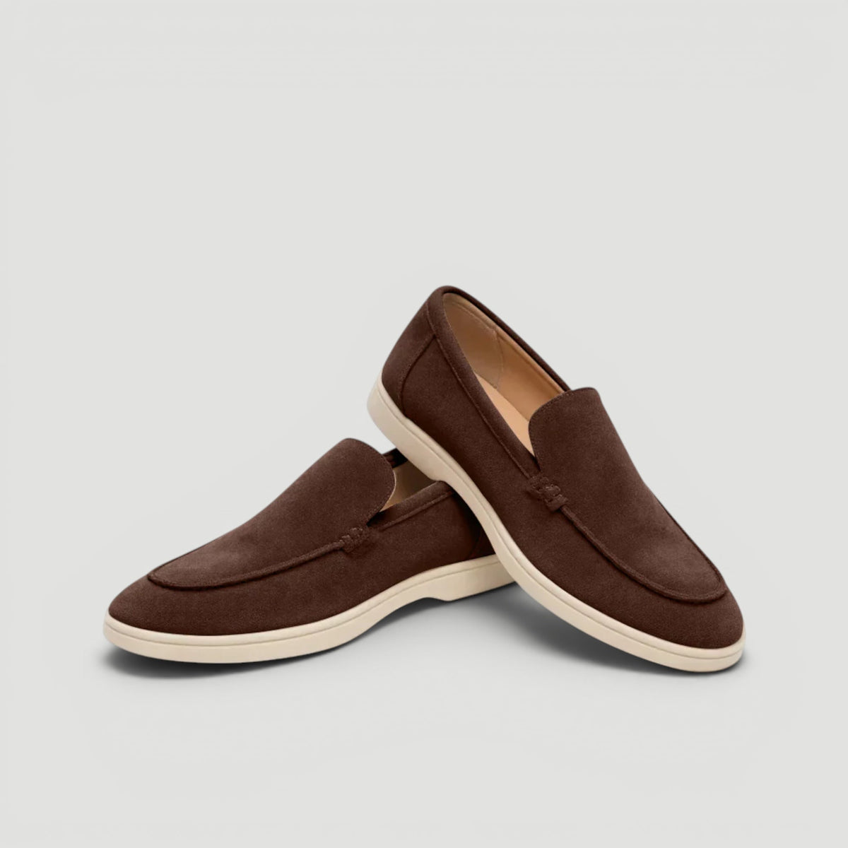 Mens Slip-On Loafers with Breathable Design