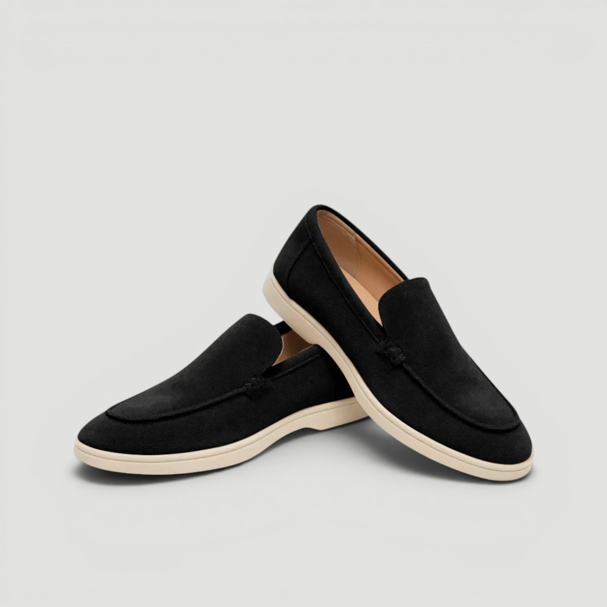 Mens Slip-On Loafers with Breathable Design