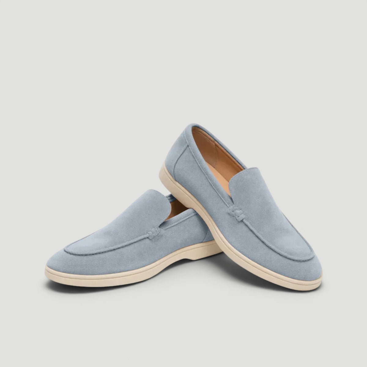 Mens Slip-On Loafers with Breathable Design