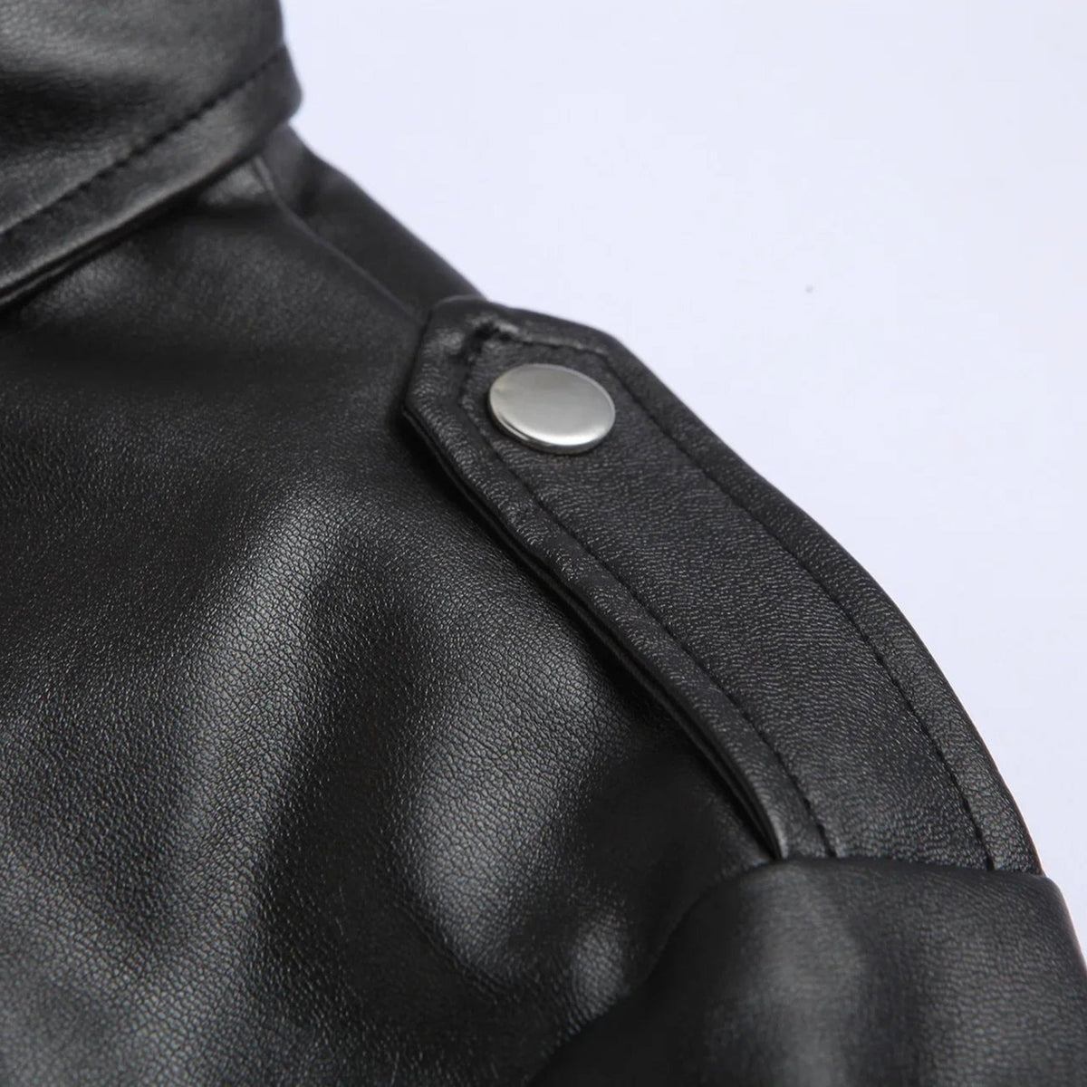 Bomber Jacket for Men with Adjustable Belted Hem and Zippered Chest Pockets